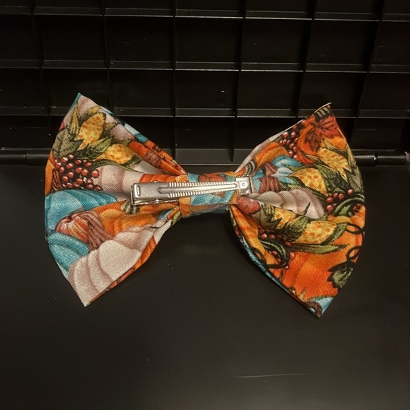 Harvest pumpkins bow - Picture 2 of 4